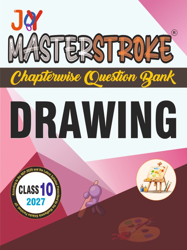 Masterstroke UP Board Drawing (English) Class 10 Exam 2027 | Chapterwise Question Bank