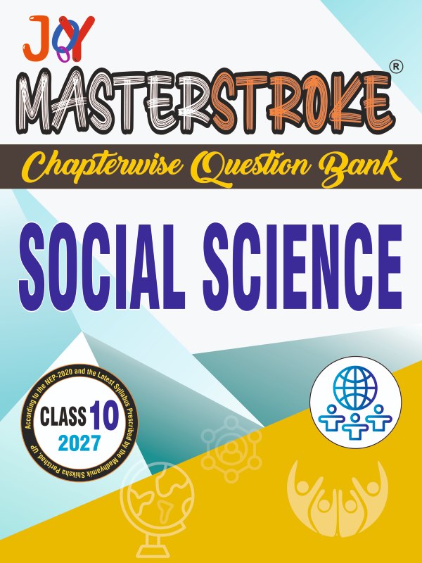 Front of Social Sciene-compressed Masterstroke UP Board Social Science (English) Class 10 Exam 2027 | Chapterwise Question Bank | Model Papers, MCQs