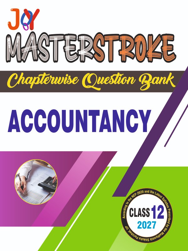 Accountancy class 12 Masterstroke Chapterwise Question Bank