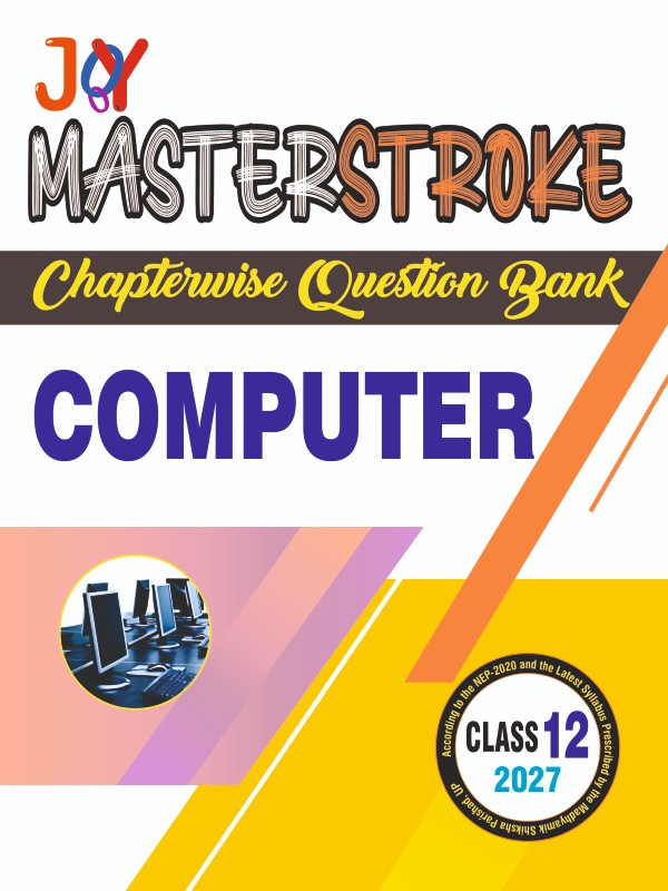 Masterstroke UP Board Class 12 Computer (English) Question Bank